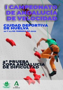 Cartel del I Campeonato de Andalucía de Velocidad que tendrá lugar este fin de semana en Huelva.