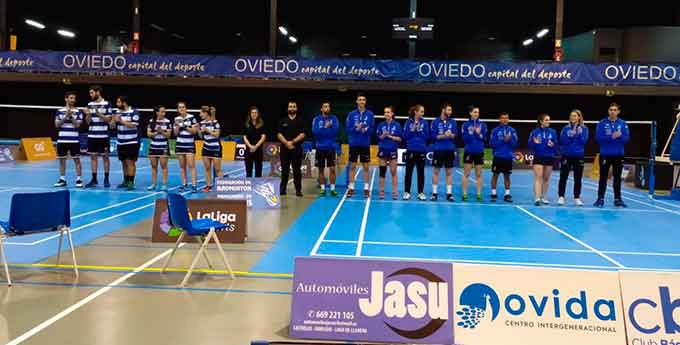 Suspendida de momento la final por el título de Liga de bádminton.