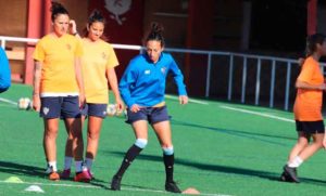 El Sporting deja atrás el mal partido en La Coruña y se centra en el duelo del domingo ante el EF Logroño. / Foto: @sportinghuelva.