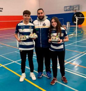 Tres medallas lograron Alejandro Pérez y Cinta del Rocío MolinaMáster en el Máster Jóvenes Sub 13 y Sub 17 en Tordesillas.