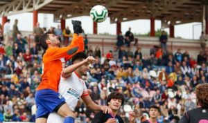 El Atlético Onubense espera solventar de manera favorable su partido de este domingo en casa ante el Guadalcacín. / Foto: Antonio Alcalde.