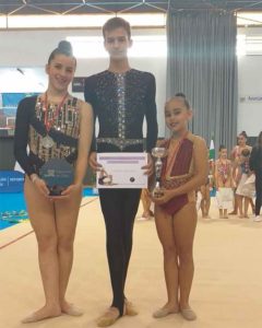 Representantes del CR Colombino en el Torneo Nacional del Club Sanluqueño.