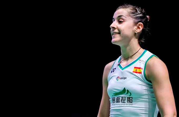 Carolina Marín sigue fuerte en el All England Open 2020. / Foto: Badminton Photo.