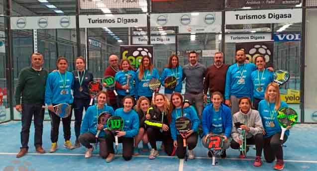 Sensacional triunfo en el Campeonato de Andalucía del AVS La Volea Biopadel.