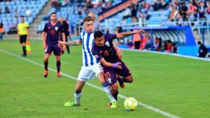 El Recre supo aguantar el tipo ante el líder, amarrando el empate. / Foto: @marbella_fc