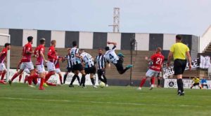 Derrota del Recreativo en su visita a la Balona / Foto: @RBL1912.