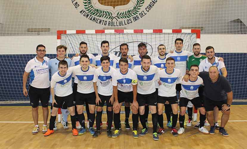 El campeón de Córdoba, Baenense Atlético, será el rival del Bollullos FS en la pelea por la Tercera División de fútbol sala. / Foto: @BollullosFutsal.