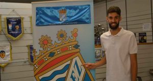 Borja Jiménez, delantero del Xerez CD, en el punto de mira del San Roque de Lepe. / Foto: Xerez CD.