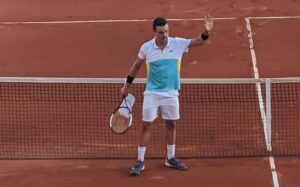 Roberto Bautista no tuvo problemas para superar a Gutiérrez Ferrol en la primera semifinal de la Copa del Rey de Tenis. / Foto: @EstoEs_Tenis.