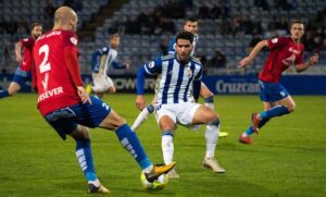 Once partidos disputó el ya renovado Víctor Barroso con el Recre la pasada temporada. / Foto: @recreoficial.