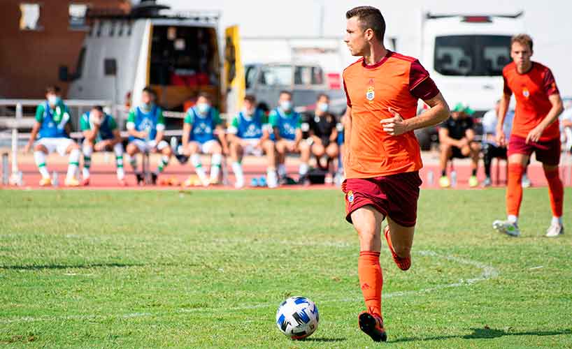 Alberto Martín renuncia al año que le quedaba y deja el Recre. / Foto: P. Sayago / @recreoficial.