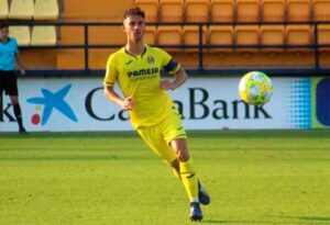 Leal, en el filial amarillo, disputó 24 partidos y más de 2.000 minutos antes del parón de esta pasada temporada. / Foto: www.castelloninformacion.com.