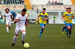 Nané anotó siete goles con el Ceuta en la pasada campaña. / Foto: Pepe Segura / Ceuta Deportiva.