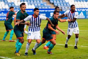 El Recre necesita sumar los tres puntos ante el Las Palmas Atlético para no descolgarse de las primeras posiciones. / Foto: P. Sayago / @recreoficial.