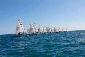 Satisfacción en el CDNPU por la actuación de Yanis Vandewalle y Nacho Barroso en la Copa de Andalucía Láser 4.7 en Málaga.