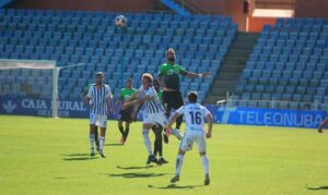 El Recre completó un buen partido ante la Balona y se hizo acreedor a la victoria con justicia. / Foto: @RBL1912.