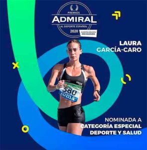 La marchadora de Lepe ha sido nominada a los Premios Admiral al Deporte Español 2020.