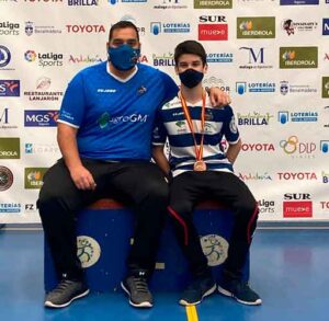 Una medalla de bronce alcanzó Rubén Carrera en el Campeonato de España 'Se Busca Campeón' en Benalmádena.