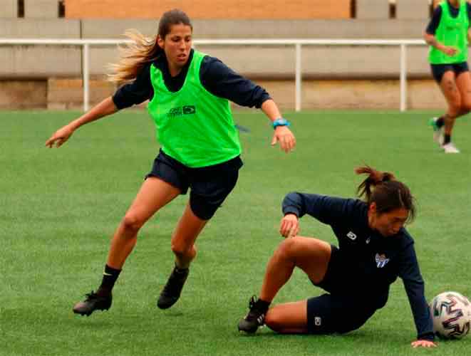 El Sporting regresó de las vacaciones de Navidad y comenzó a preparar su partido ante el Santa Teresa. / Foto: @sportinghuelva.