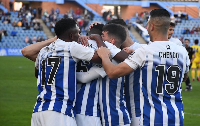 El Yeclano en el Nuevo Colombino, primer rival del Decano en la segunda fase de la competición. / Foto: @recreoficial.