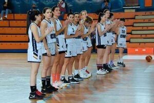 Las jugadoras del Ciudad de Huelva ya preparan el cruce de cuartos de final con el Náutico de Sevilla. / Foto: @CiudadDeHuelva.