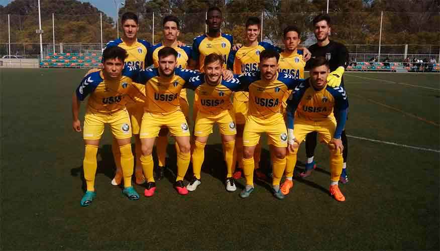 Formación inicial del Isla Cristina en su partido de este domingo en Puerto Real. / Foto: @islacristinafc.