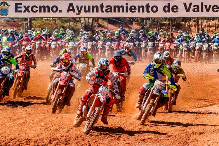 El Moto Club Valverdeño organizó con éxito esta prueba del Campeonato de España de Cross Country. / Foto: Álvaro Rivero.