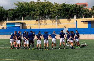 Antonio Calle deja de ser el entrenador del Recreativo en Huelva, en el que también cesan sus dos ayudantes Juanma Rodríguez y Juan Nicolás. / Foto: @recreoficial.