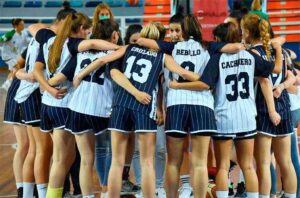 El Ciudad de Huelva lo dio todo por seguir adelante en la competición pero no pudo lograrlo. / Foto: CD Baloncesto Huelva La Luz.