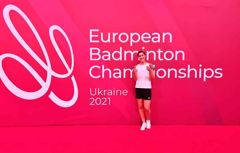 Carolina Marín ya está preparada para iniciar el asalto a su quinto Campeonato de Europa.