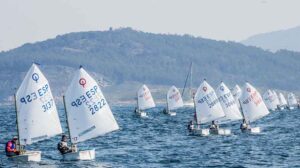 El viento sólo permitió que se disputaran cinco pruebas en dos únicas jornadas, de las cuatro programadas. / Foto: Rosana Calvo.