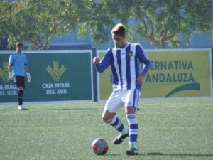 José Domínguez estuvo siete años en las categorías inferiores del Recreativo de Huelva