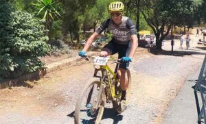 Alberto Barroso fue el ganador en la categoría masculina del VII XCO Andévalo Aventura.