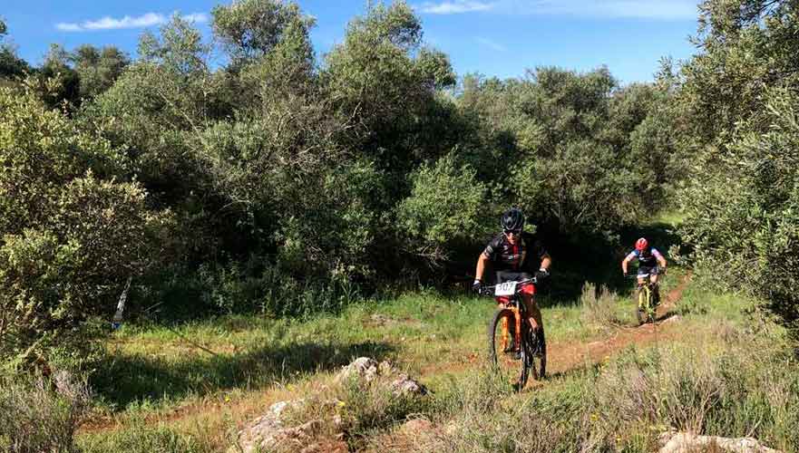 El VII XCO Andévalo Aventura será la tercera cita del Circuito Provincial de la Diputación de Huelva, tras las pruebas de Paterna, y de este domingo en Cartaya. / Foto: Circuito Provincial Diputación de Huelva de XCO.