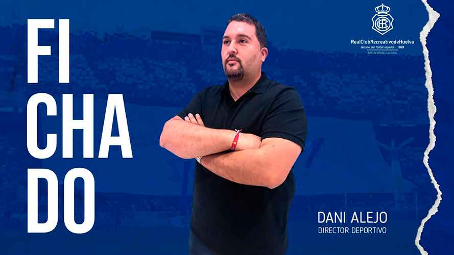 El Recre ya tiene director deportivo tras hacer oficial el fichaje de Daniel Alejo. / Foto: @recreoficial.