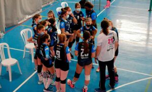 El CD Estuaria Ortopedia Gordillo, campeón de la Liga Provincial de Voleibol Cadete Femenino en Huelva.