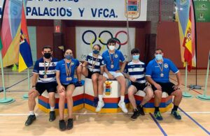 Componentes del IES Bádminton La Orden en el TTR Los Palacios y Villafranca.