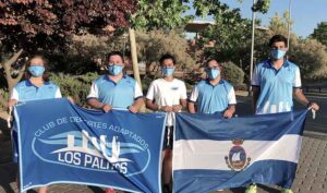 Representantes del CDA Los Palitos de San Juan del Puerto en el Campeonato celebrado en Albacete.