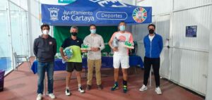 La pareja Fernando Carrasco-Victor Morian fue quien ganó en categoría Absoluta la prueba celebrada en Cartaya del Circuito Bronce Head 2021 de pádel.