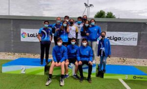 Representantes del Club Asirio Huelva, excelentes en la segunda jornada de la Liga Nacional de Tiro con Arco.