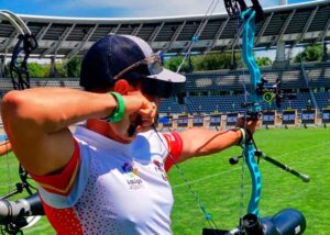 Miguel Ángel Medina demostró en la World Cup 2021 de tiro con arco que está entre los mejores.