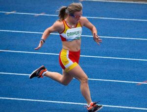 Blanca Betanzos conquistó el oro en los 100 metros lisos en el Campeonato del Mundo de Atletismo para Personas con Discapacidad Intelectual en Bydgoszcz (Polonia).