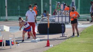 Una medalla de plata logró Paula Márquez en peso en el Campeonato de España Absoluto por Clubes de Atletismo Adaptado.