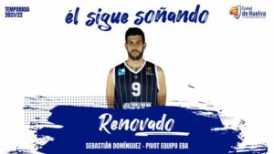 Sebas Domínguez seguirá una temporada más en las filas del Ciudad de Huelva. / Foto: @CiudadDeHuelva.