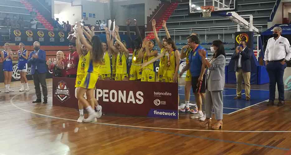 El SPAR Gran Canaria sumó en Huelva su décimo Campeonato de España de baloncesto Junior femenino.