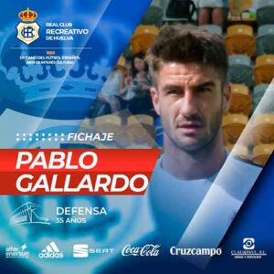 Pablo Gallardo, cuarto fichaje que anuncia el Recre. / Foto: @recreoficial.