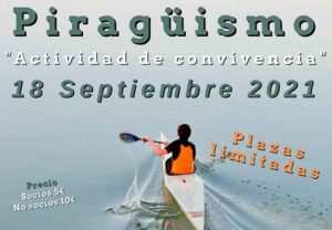 El piragüismo será protagonista en Ayamonte el próximo 18 de septiembre.