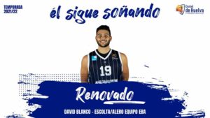 El Ciudad de Huelva ha hecho oficial la renovación de David Blanco. / Foto: @CiudadDeHuelva.