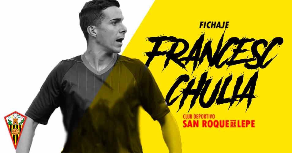 Francesc Chuliá, la décima incorporación que hace oficial el San Roque. / Foto: @SanRoqueLepe.