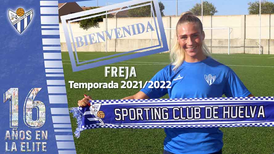 El Sponting de Huelva incorpora a su plantel a la centrocampista danesa Freja Sorensen. / Foto: @sportinghuelva.